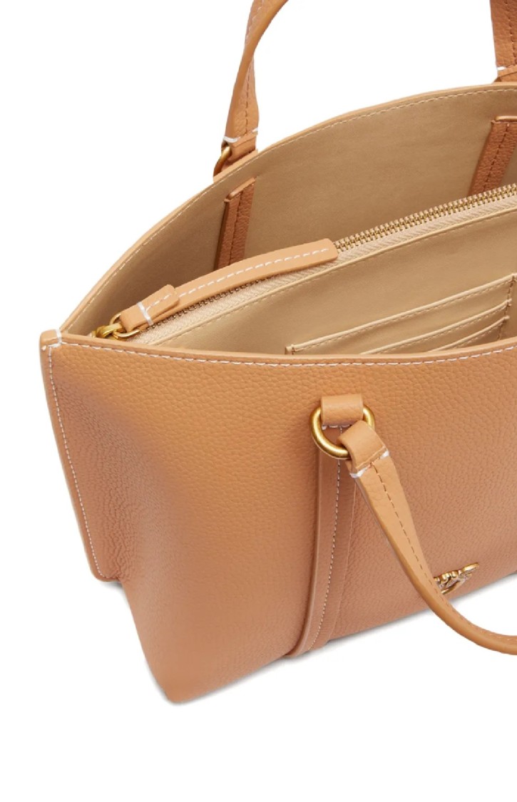 Pinko Carrie  Textured Leather Shopper Bag