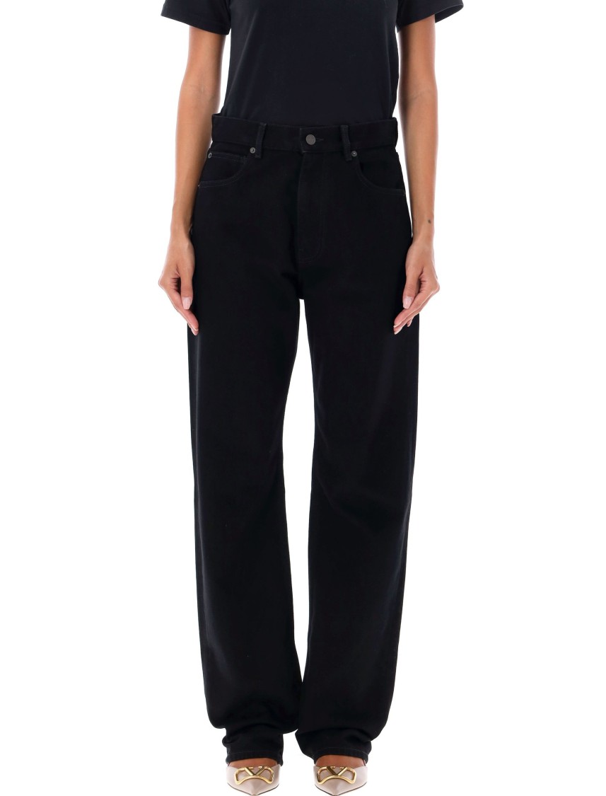 Shop Valentino Straight Denim Pants