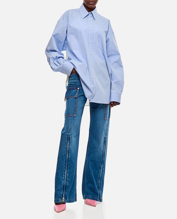 デニム・ジーパン STELLA MCCARTNEY FRONT ZIP CARGO DENIM Stella Mccartney Front Zip Cargo Denim Jeans | THE LIST