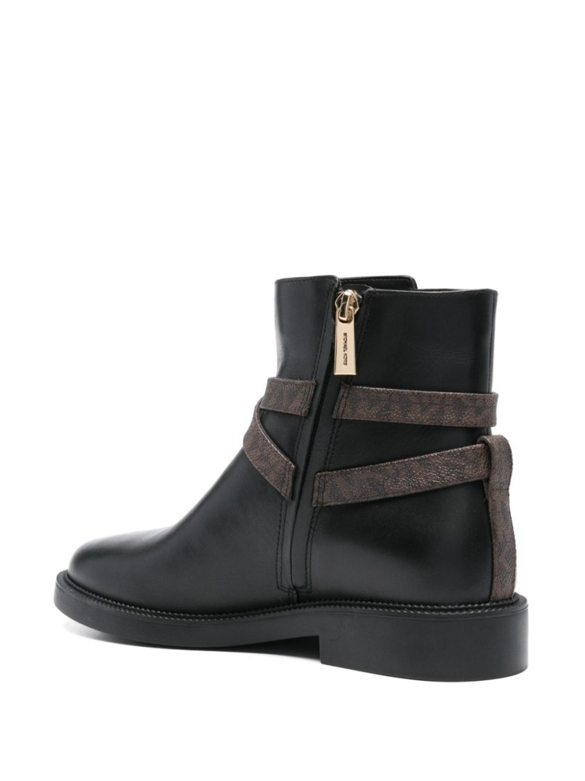 Michael Kors Abigail Flat Bootie In Black