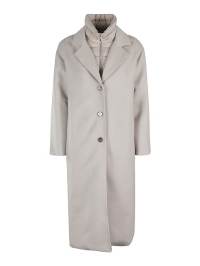 トレンチコート Moorer Breanna Coat Moorer Breanna Coat Trench Coat in Neutrals | THE LIST