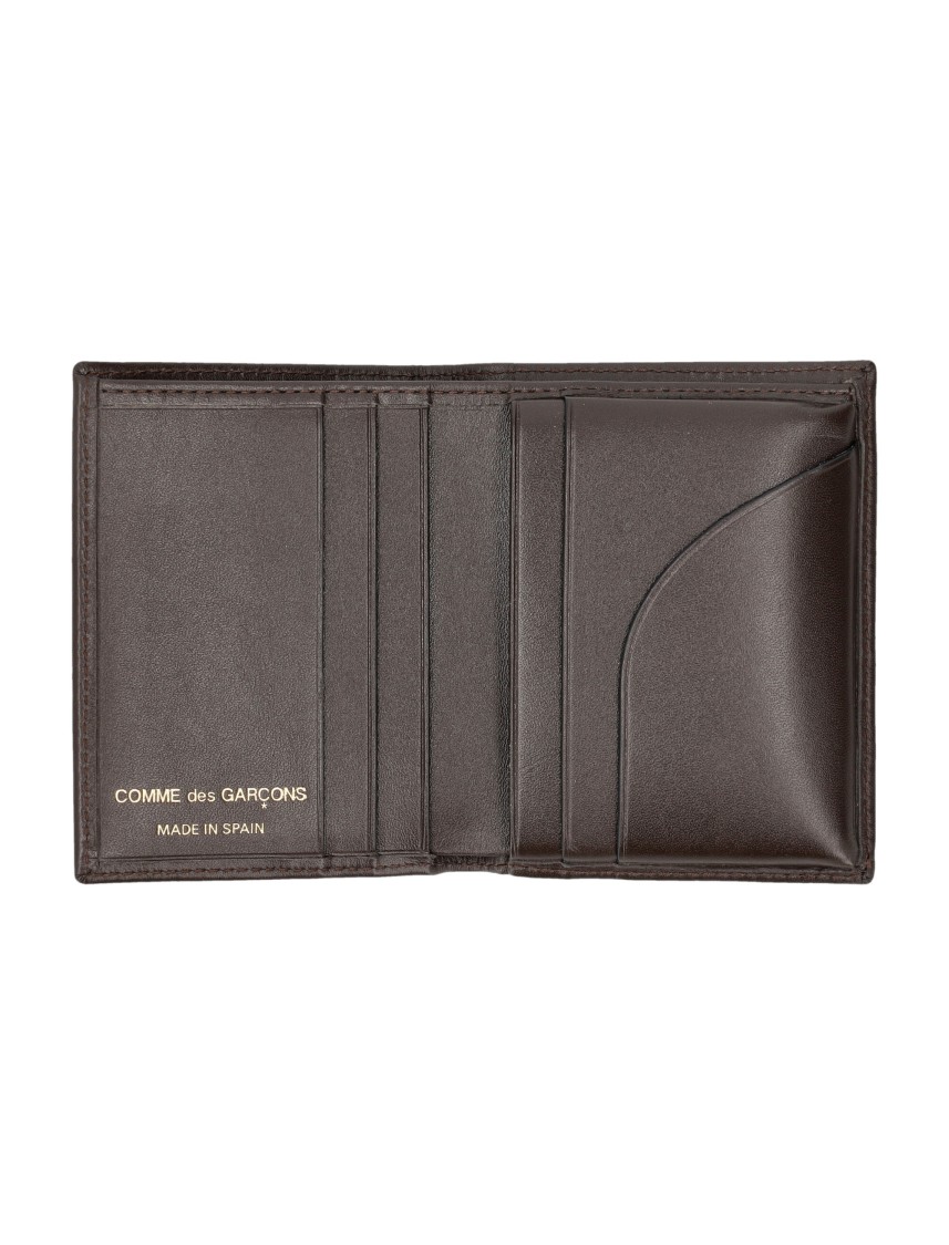 COMME DES GARÇONS COMME DES GARÇONS BROWN COWHIDE CARDHOLDER
