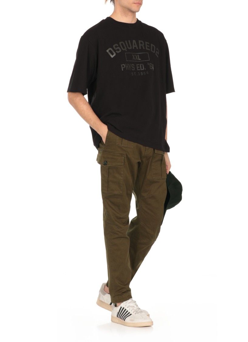 Dsquared2 Sexy Cargo Pants In Green
