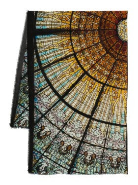 Faliero Sarti Adriel Cashmere Scarf With Frayed Edges | THE LIST