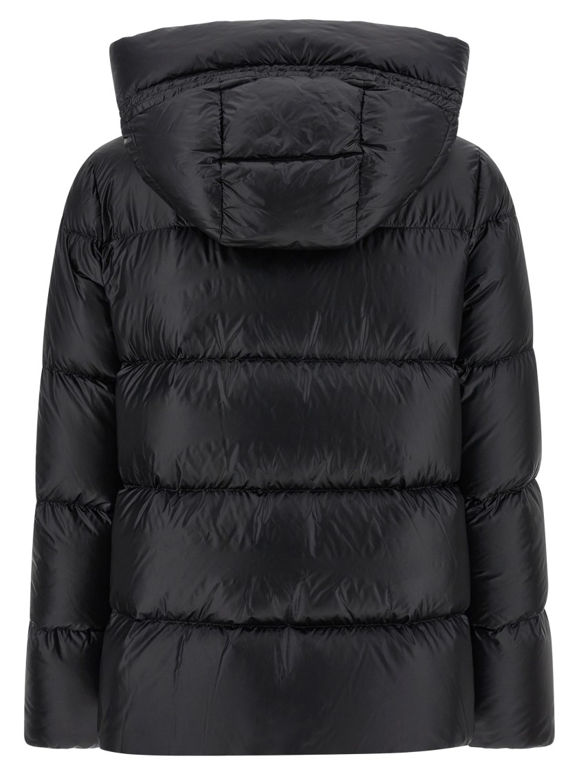 Moncler 'serittes' Down Jacket In Black
