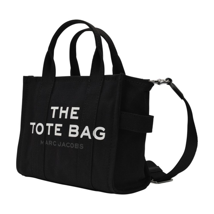 Marc Jacobs The Small Tote Bag - Black - Cotton | THE LIST Marc Jacobs The Small Tote Bag - Black - Cotton | THE LIST