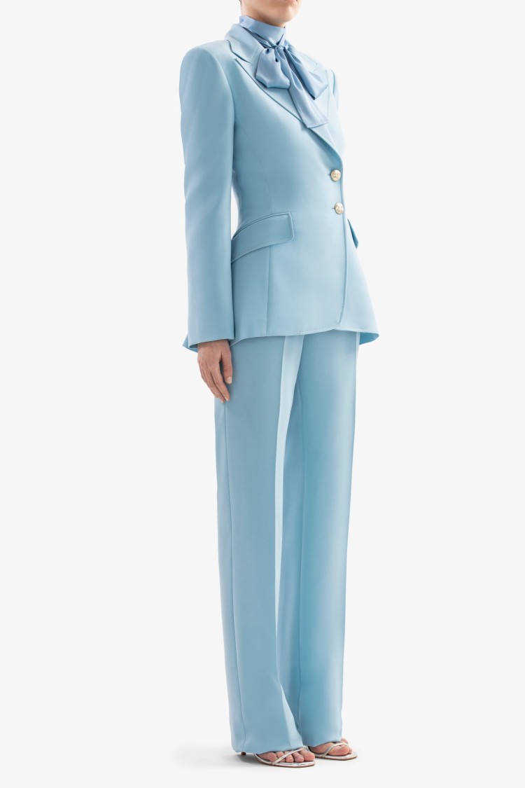Saiid Kobeisy Tailored Jacket In Blue