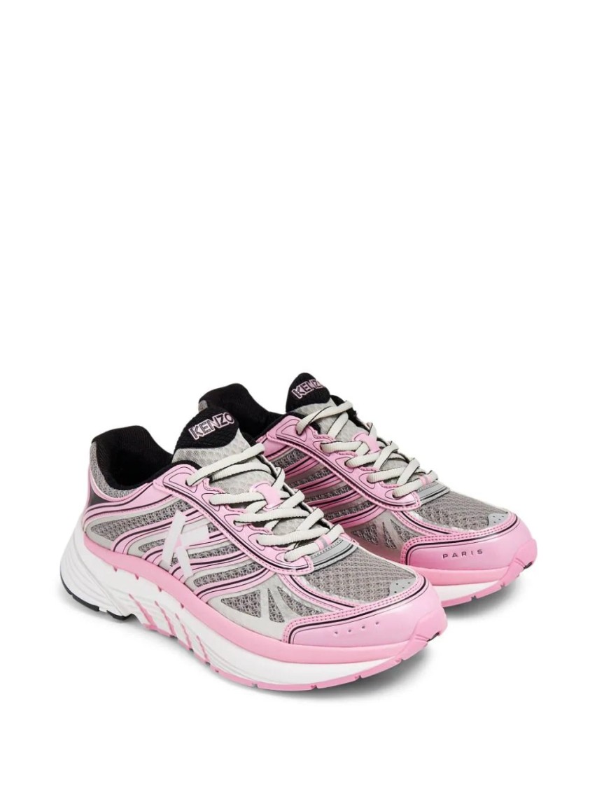 Kenzo Tech Runner Sneakers In Pink
