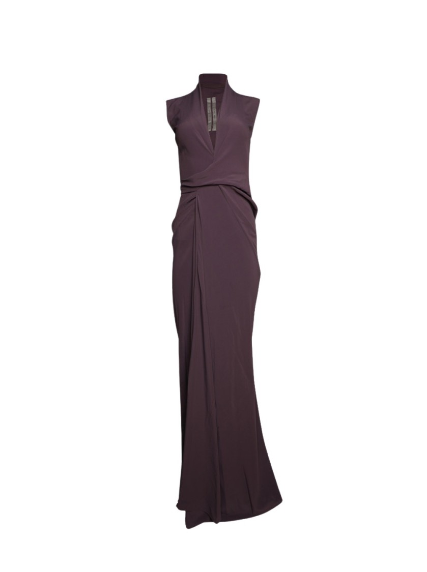 Rick Owens Long Wrap Gown
