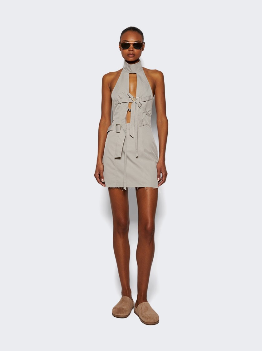 Rick Owens Mule Sandal Granola Flesh In Neutrals