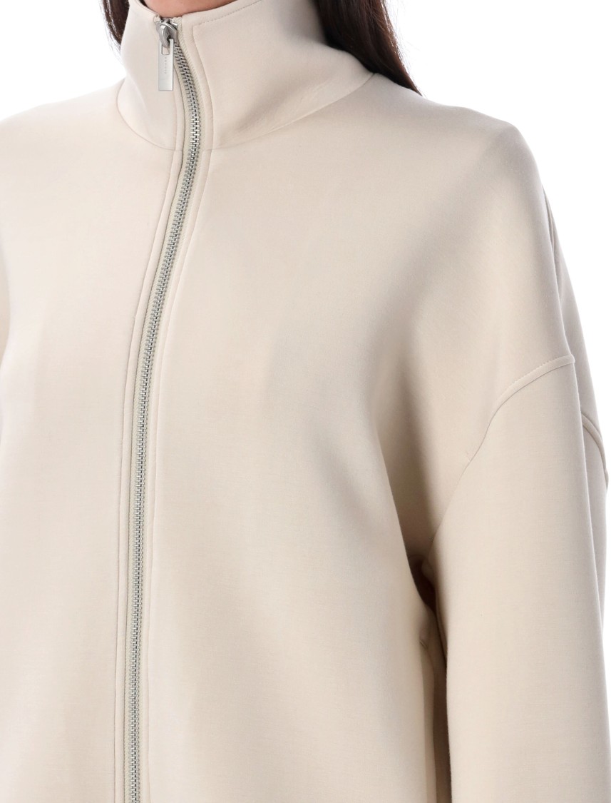 Remain Birger Christensen Remain Soft Zipped Jacket In Neutral