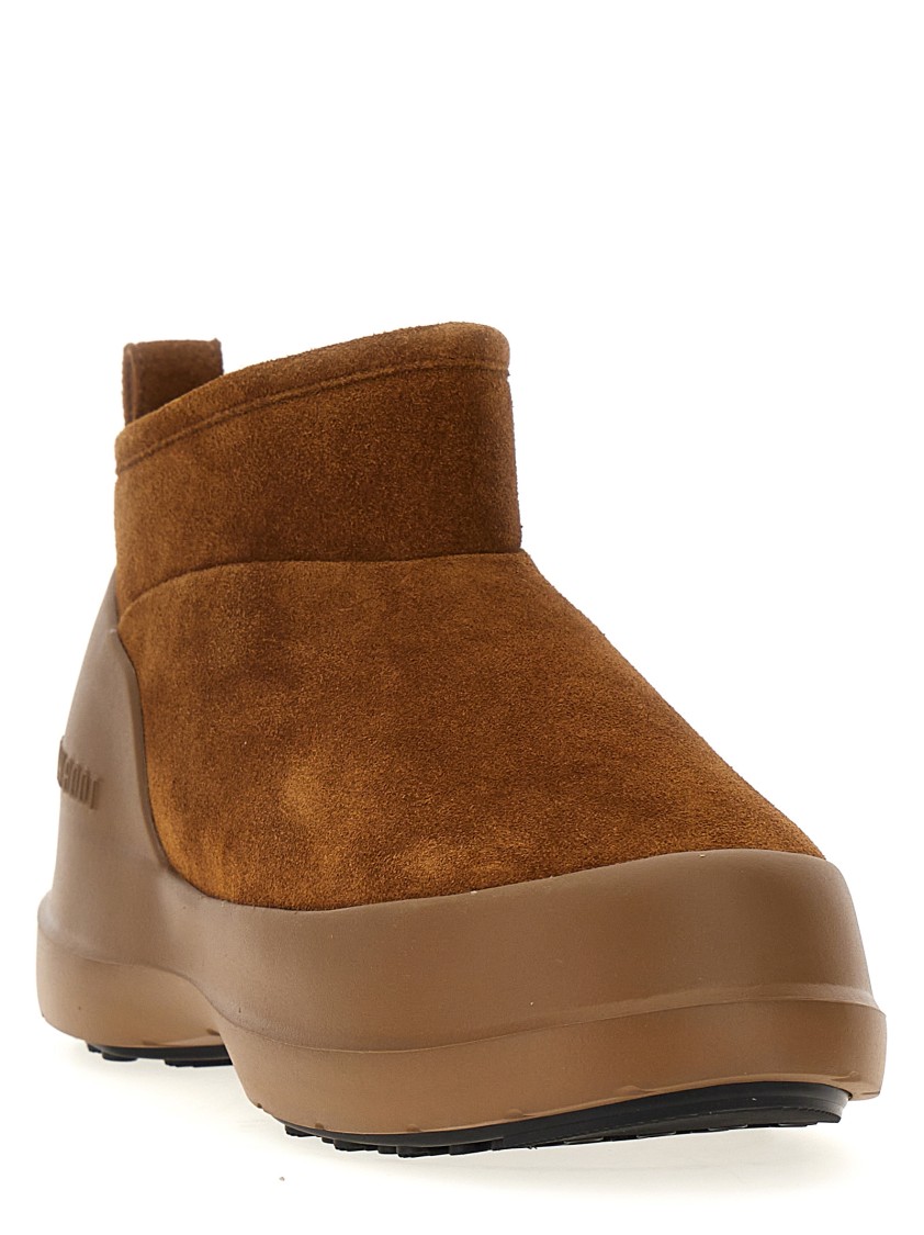 Moon Boot Luna Low Boots And Ankle Boots Brown In Brown