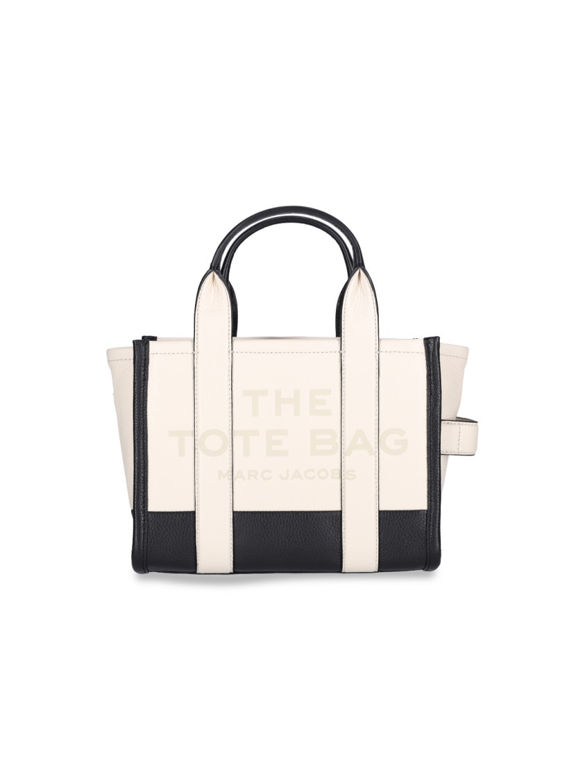 Marc Jacobs Mini 'The Colorblock' Tote Bag  Off-White