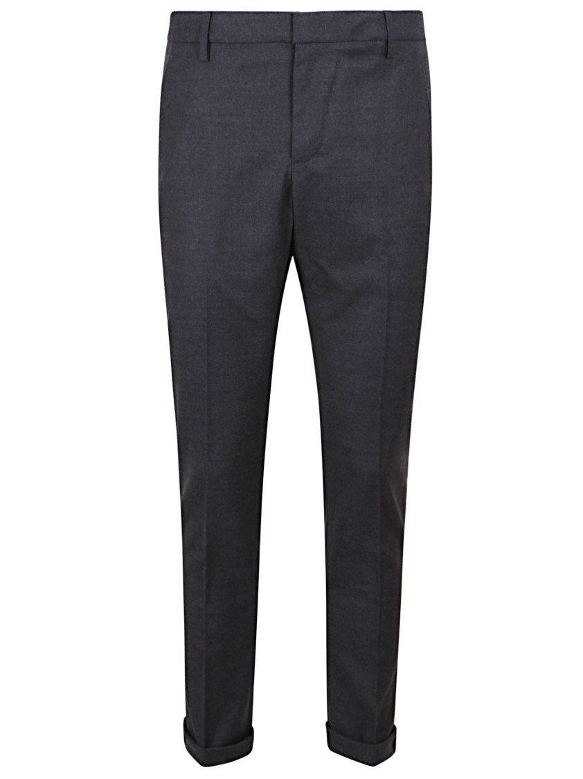 Dondup Tailored Grey Trousers In Grey