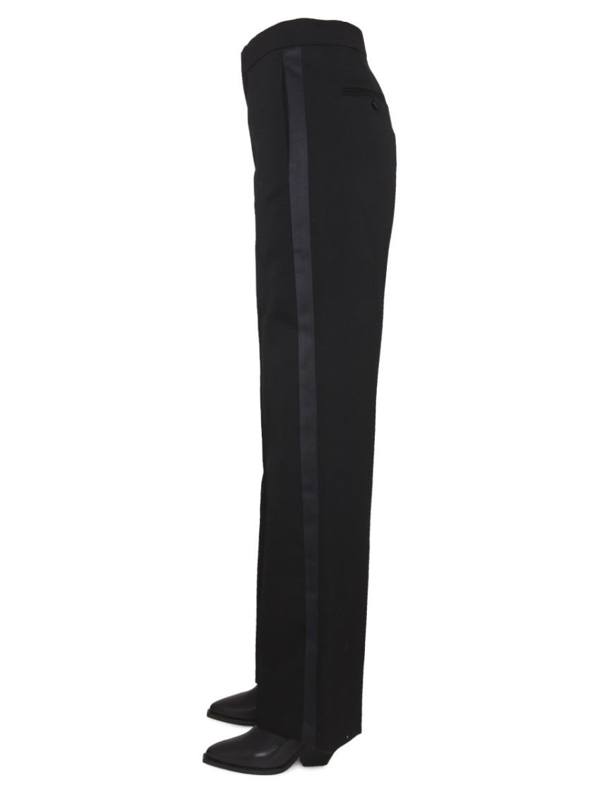 Shop Isabel Marant Scarly Pants In Black