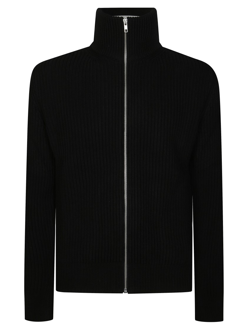 Mm6 By Maison Margiela Zip-Up Sweater With High Collar Zip