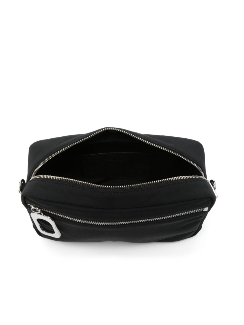 Jw Anderson J. W. Anderson Compact Rectangular Bag With Zip Closure In Black