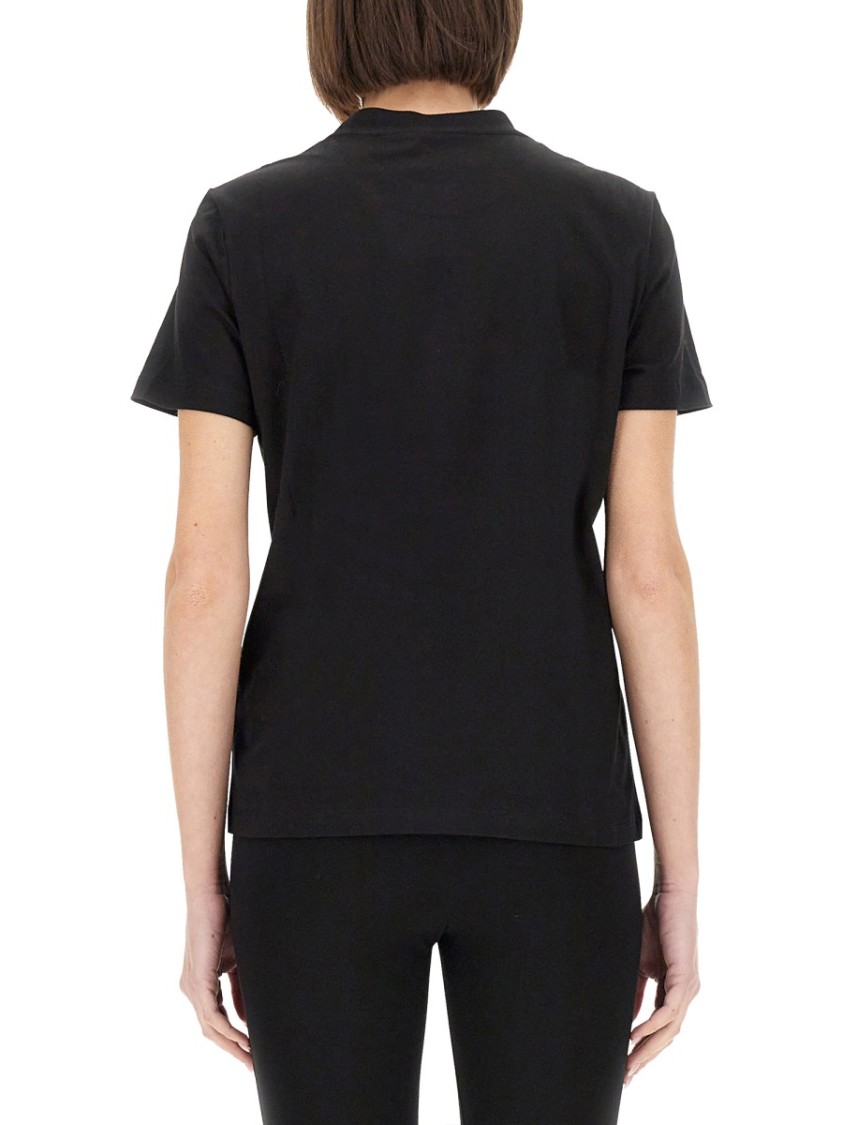 Versace "starry Sky" T-shirt In Black
