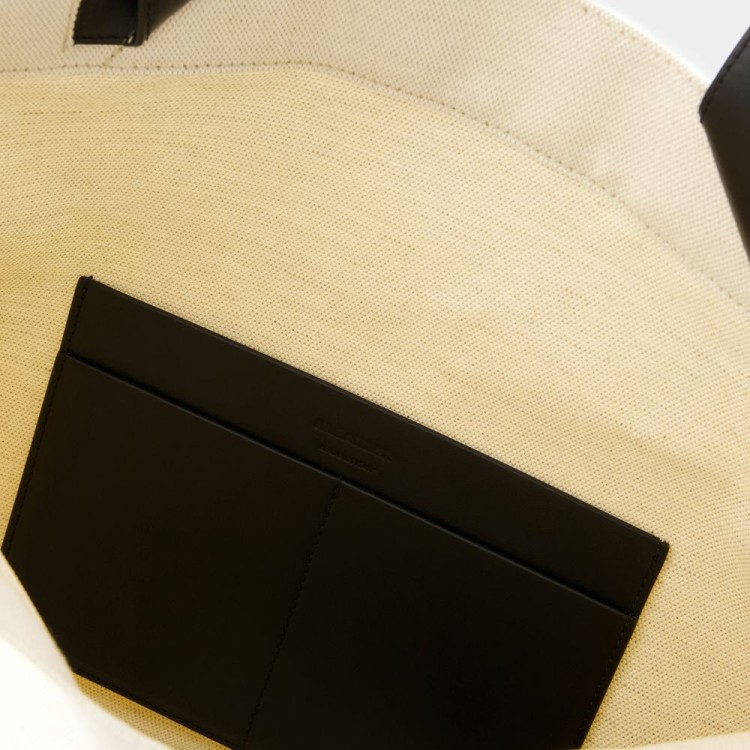 Jil Sander Book Tote Bag - Cotton - Beige | THE LIST