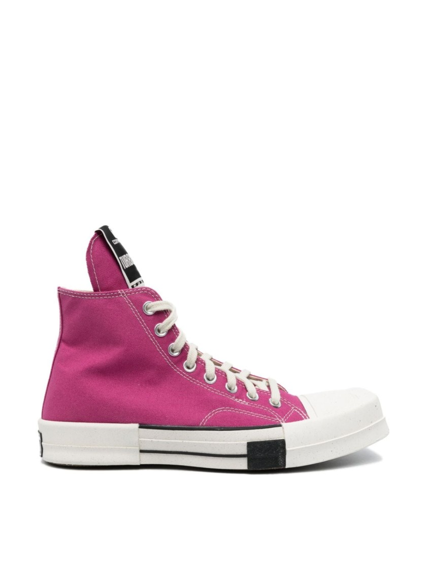 Rick Owens Drkshdw Pink Converse Edition Turbodrk Chuck 70 Sneakers In Pink