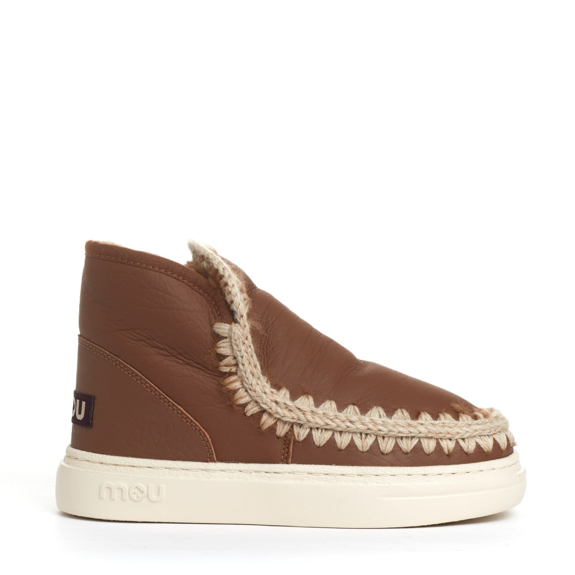 MOU MOU BOOT ESKIMO BOTTOM LEATHER SNEAKERS
