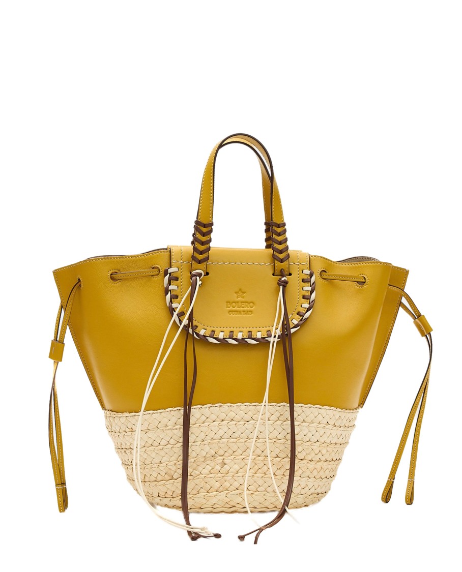 Cuba Lab Bolero Leather Tote Bag