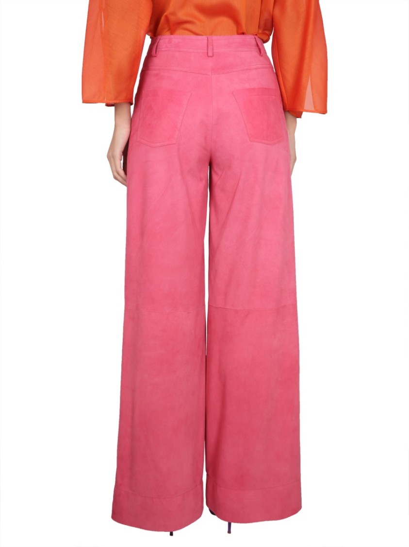 Alberta Ferretti High-waisted Wide Leg Pants