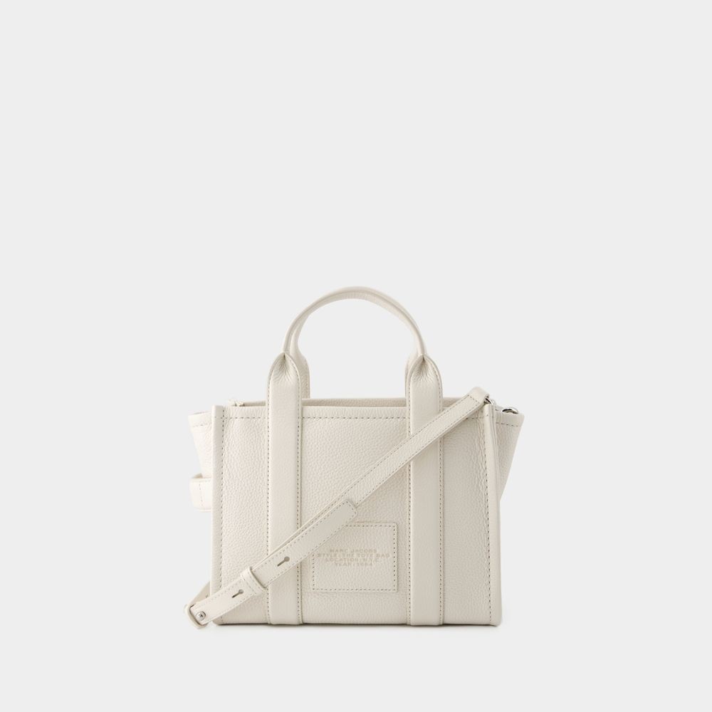 MARC JACOBS MARC JACOBS STRUCTURED MINI TOTE WITH DUAL HANDLES AND DETACHABLE STRAP