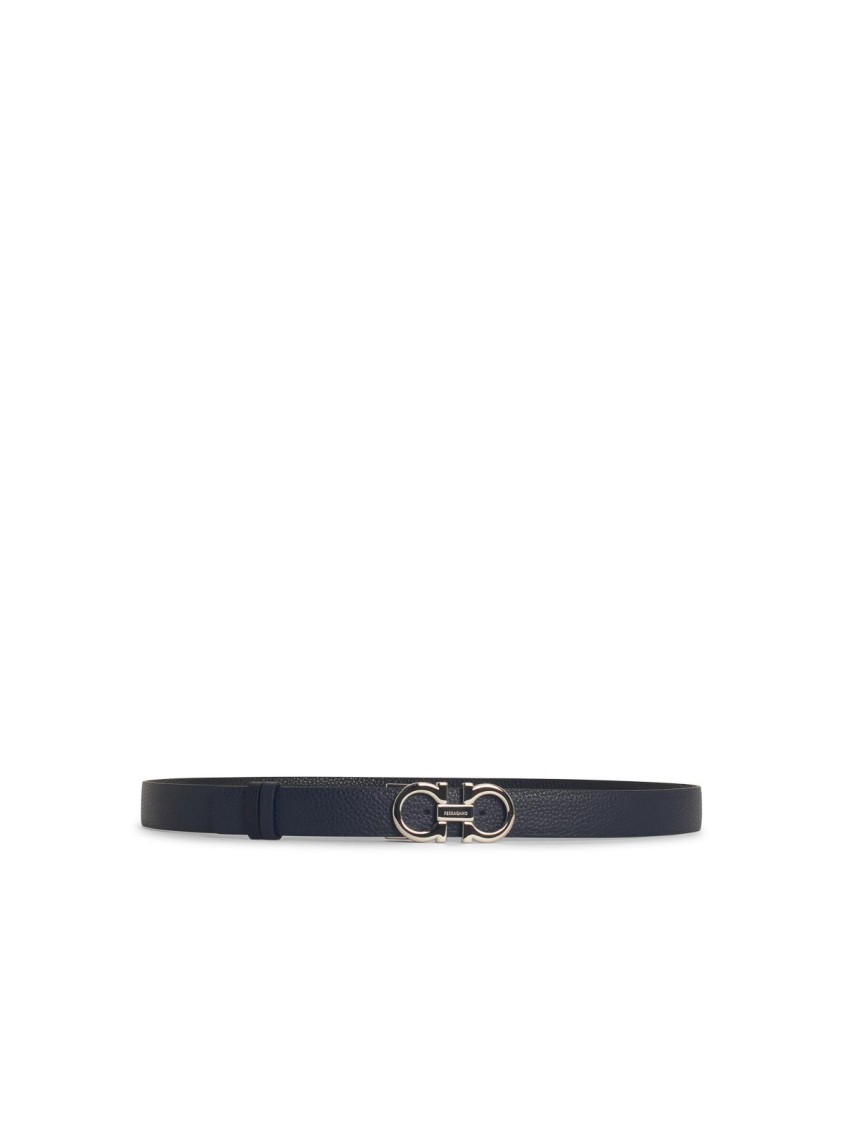 Ferragamo Cinturón - Azul In Black