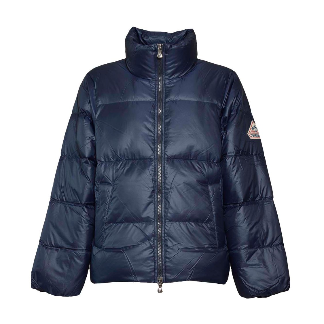 PYRENEX PYRENEX BLUE MATTE NYLON SHIFT PUFFER JACKET