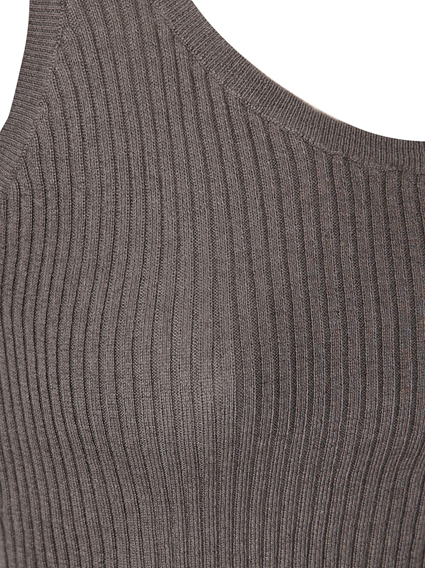 WILD CASHMERE WILD CASHMERE SILK-CASHMERE RIBBED TOP 