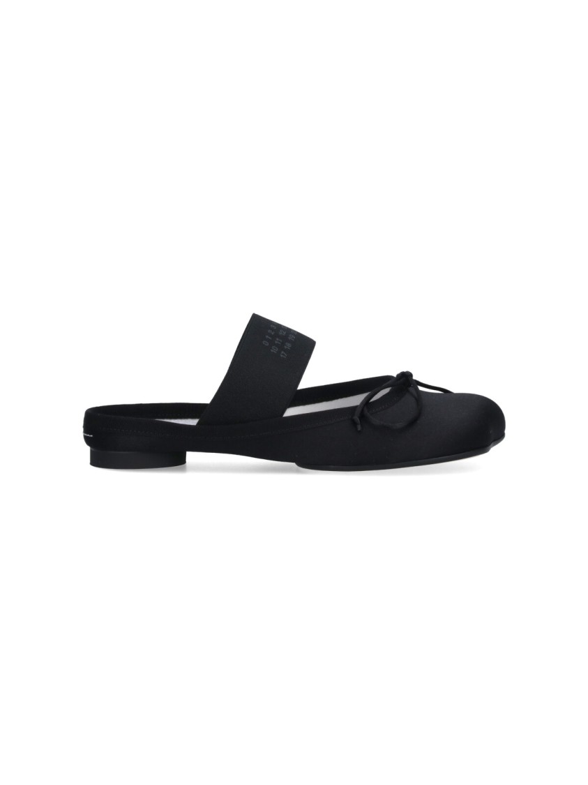 Mm6 Maison Margiela Mm6 By Maison Margiela Slip-on' Ballerinas – Black