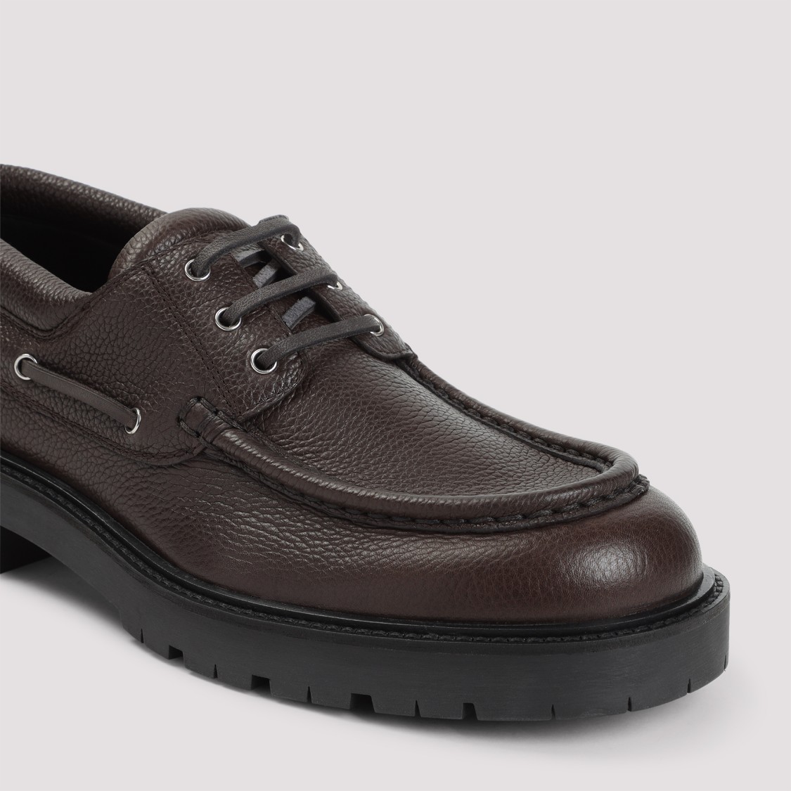 Burberry Raft Brown Leather Loafers | THE LIST