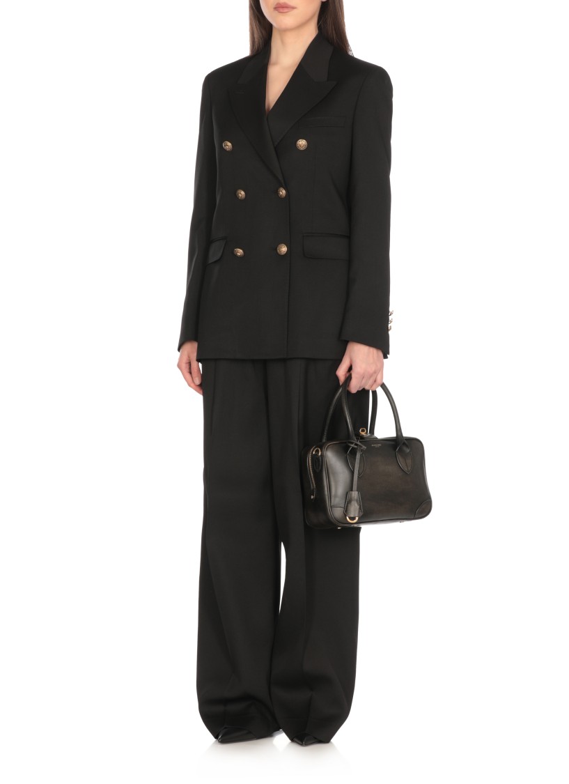 Golden Goose Double Breasted Blazer In Light Dry Wool Gabardine Clothing