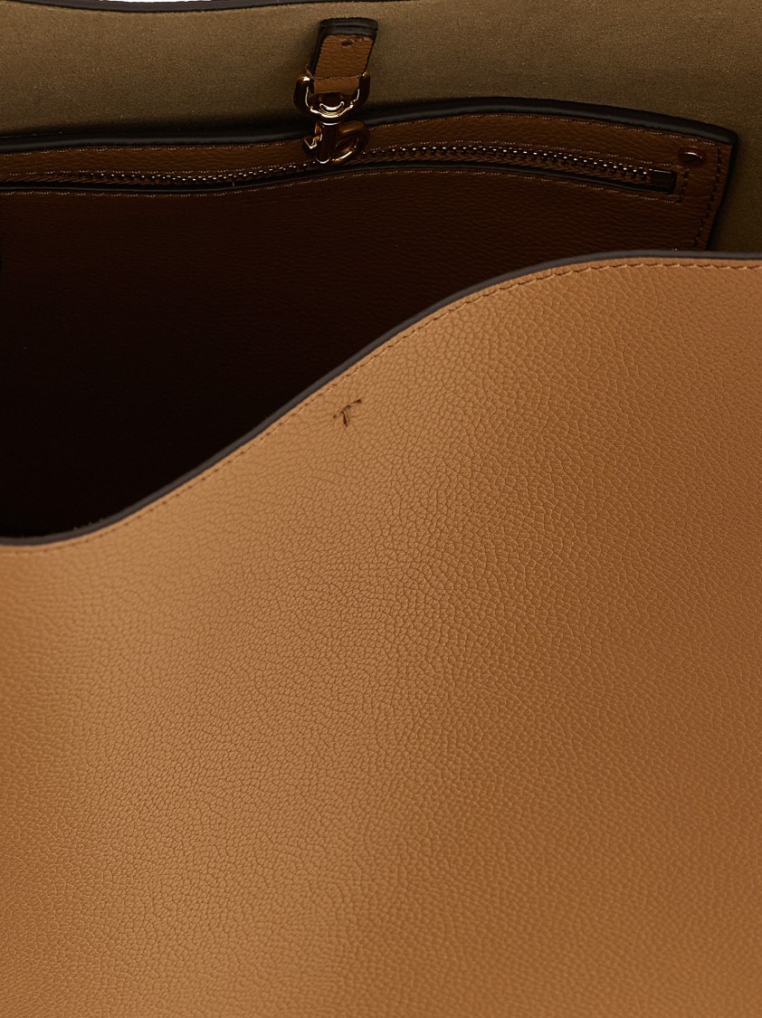 Tory Burch 'romy Hobo' Shoulder Bag In Brown