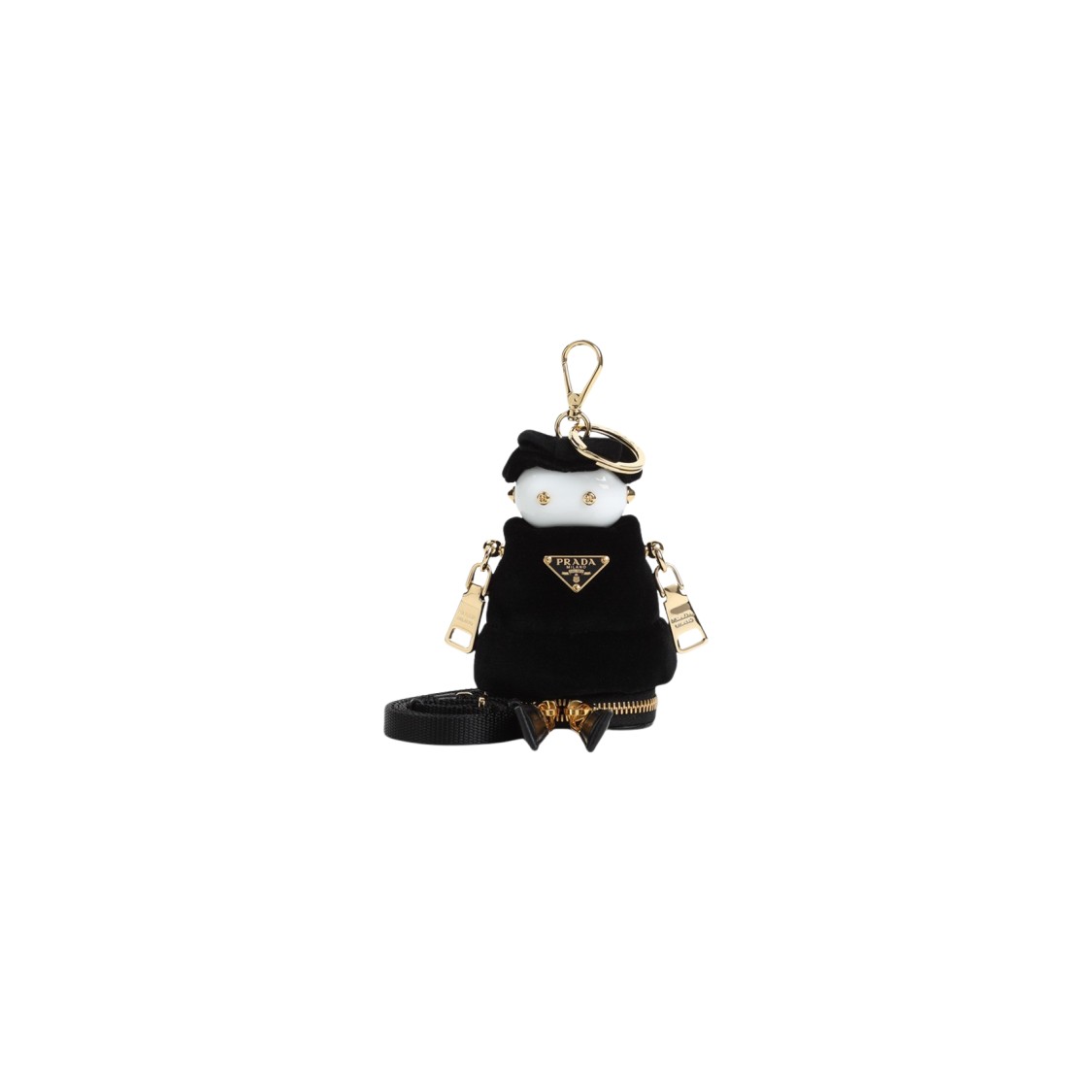 テックアクセサリー PRADA PATTY TRICK AIRPODS CASE 関税負担なし☆PRADA プラダ レザー ロゴ AirPodsケース (PRADA