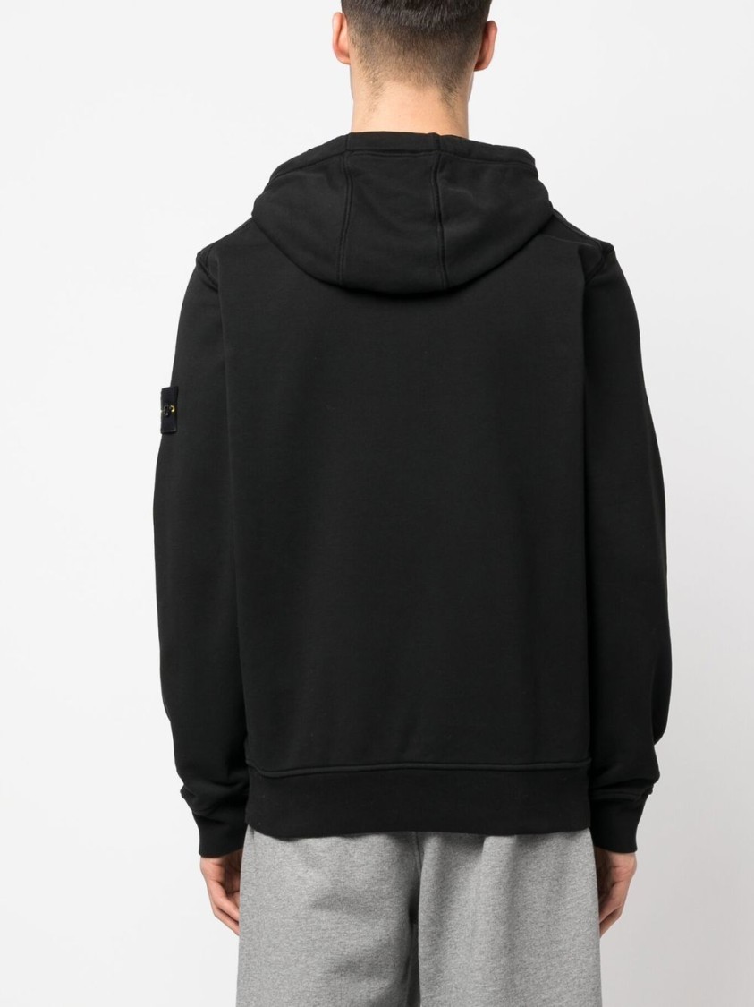 Stone Island Sweaters In Black