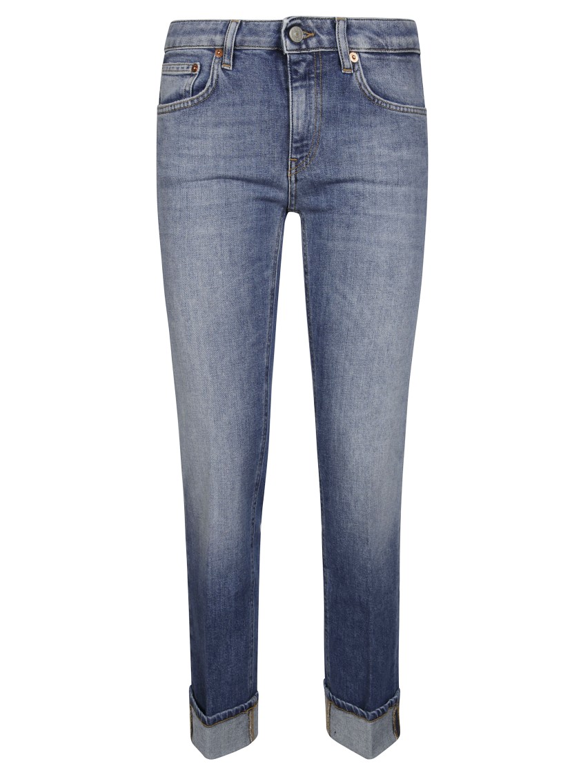 Dondup Coco - Slim Jeans In Stretch Denim In Blue