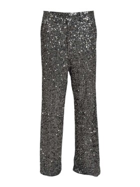 パンツ Nine Minutes Straight-Leg Pants With Micro Sequin Detailing Nine Minutes Straight-Leg Pants With Micro Sequin Detailing