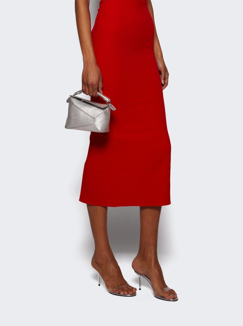 Shop Paris Texas Lidia Mule Clear And Silver