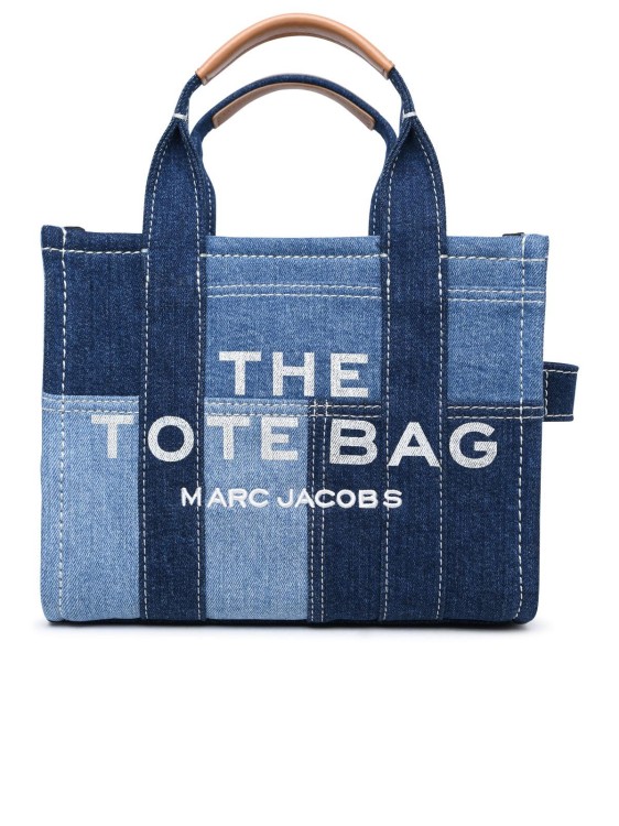 Marc Jacobs (The) Medium 'Tote' Blue Cotton Bag Tote Bag