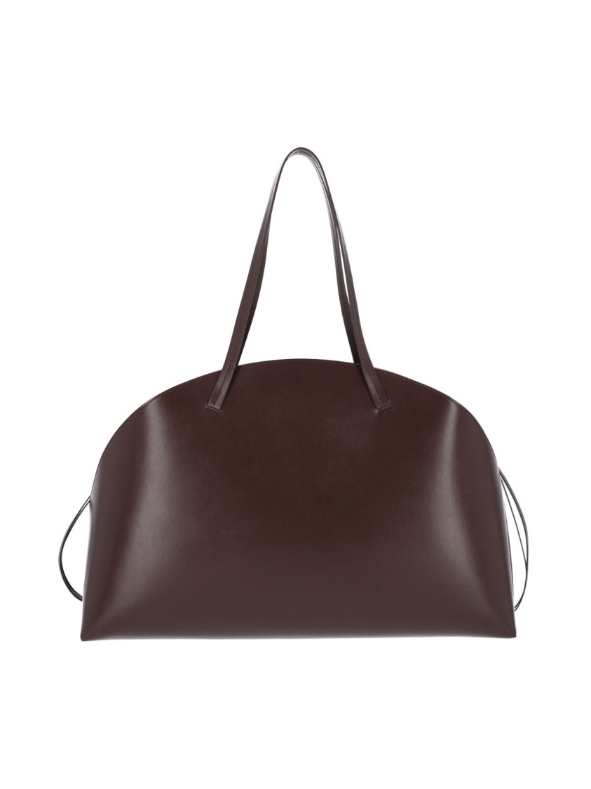Jil Sander Logo Printed Drawstring Shoulder Bag