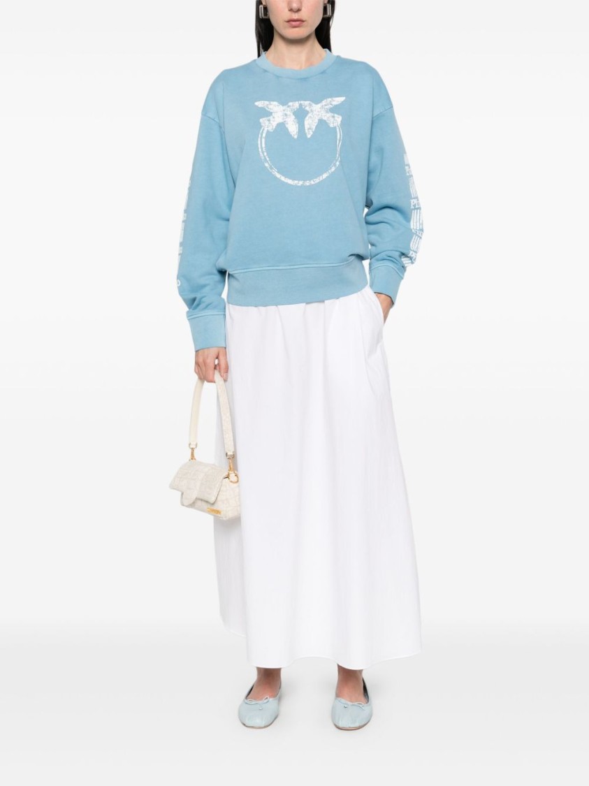 Shop Pinko Mindelo T-shirt In Blue