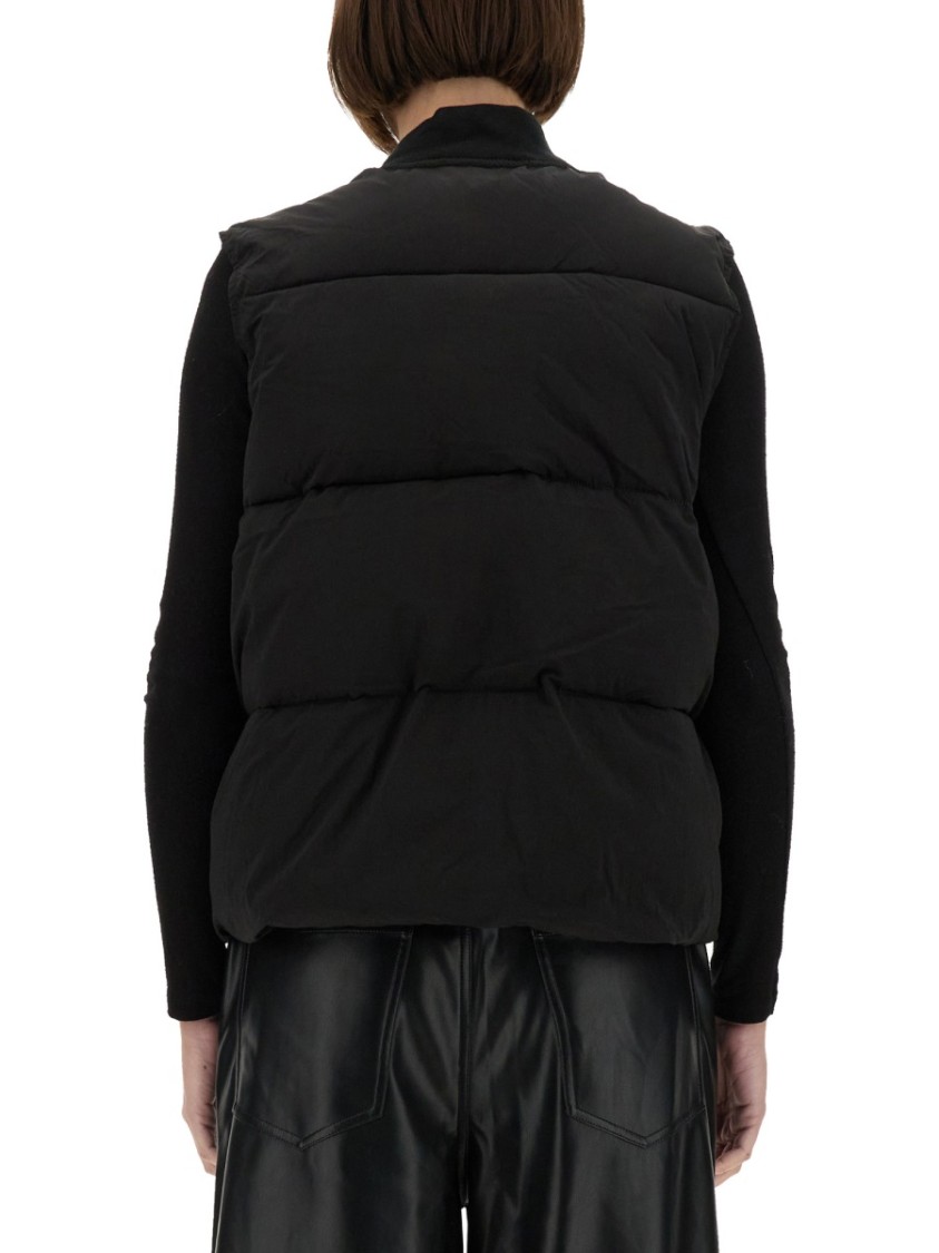 ALPHA INDUSTRIES ALPHA INDUSTRIES PUFFY SLEEVELESS VEST WITH HIGH COLLAR