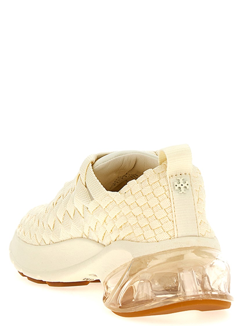 Tory Burch Beige Good Luck Sneakers
