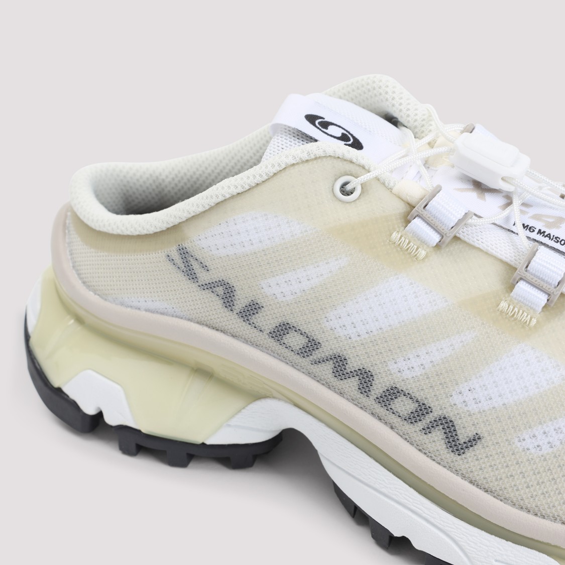 Mm6 By Maison Margiela X Salomon Mule Design Sneakers In Neutral