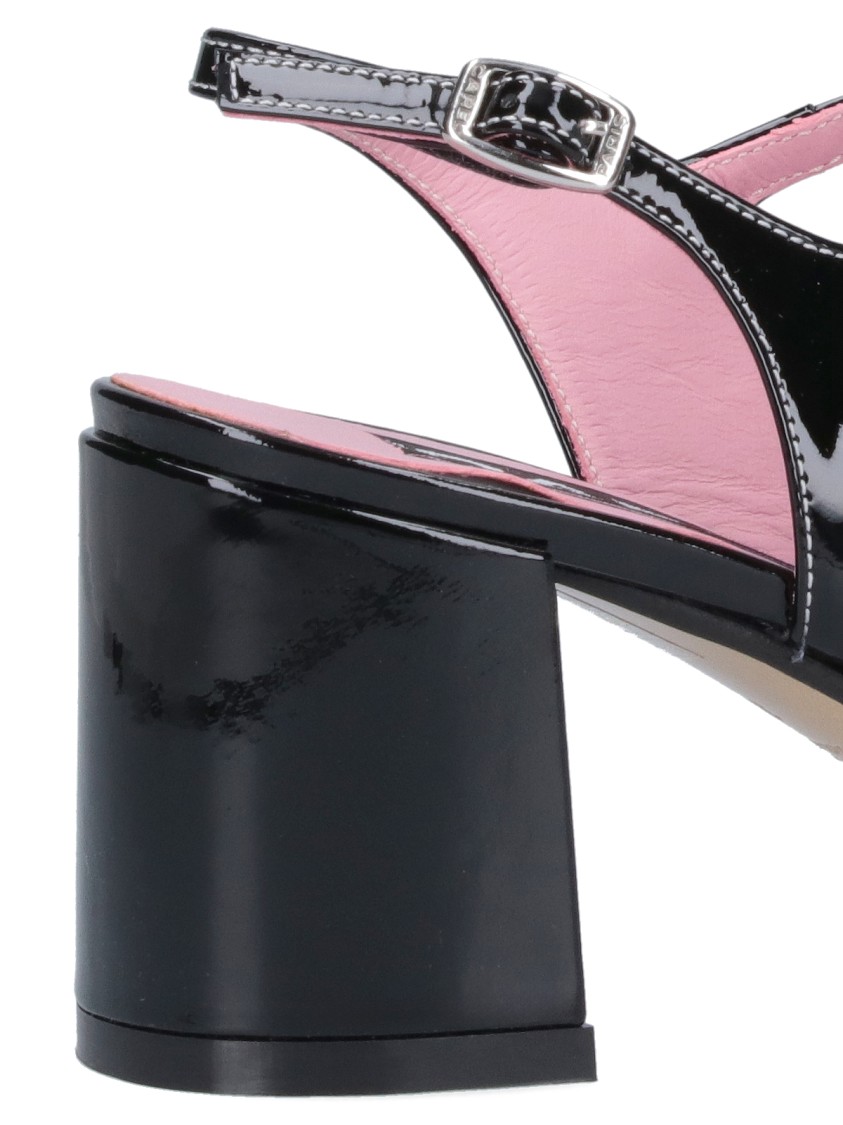 Shop Carel "papaya" Slingback – Black Patent