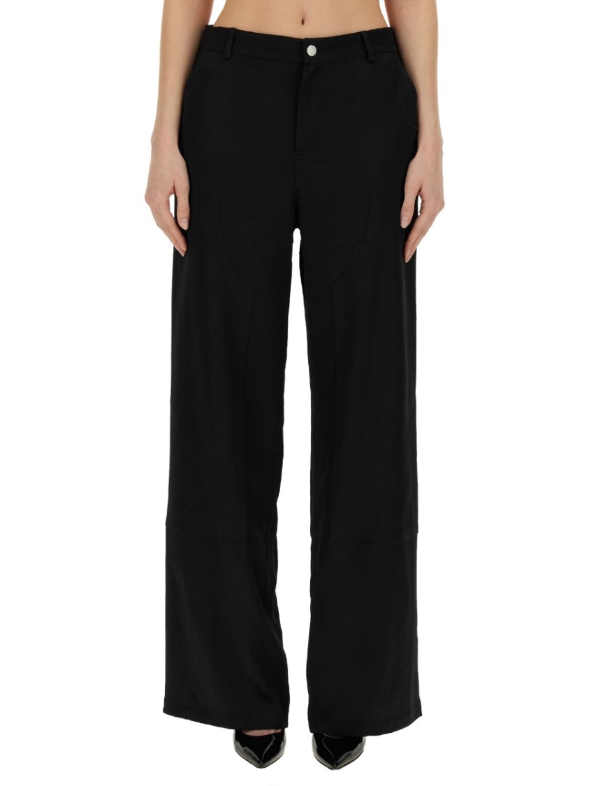 MOSCHINO MOSCHINO WIDE LEG PANTS