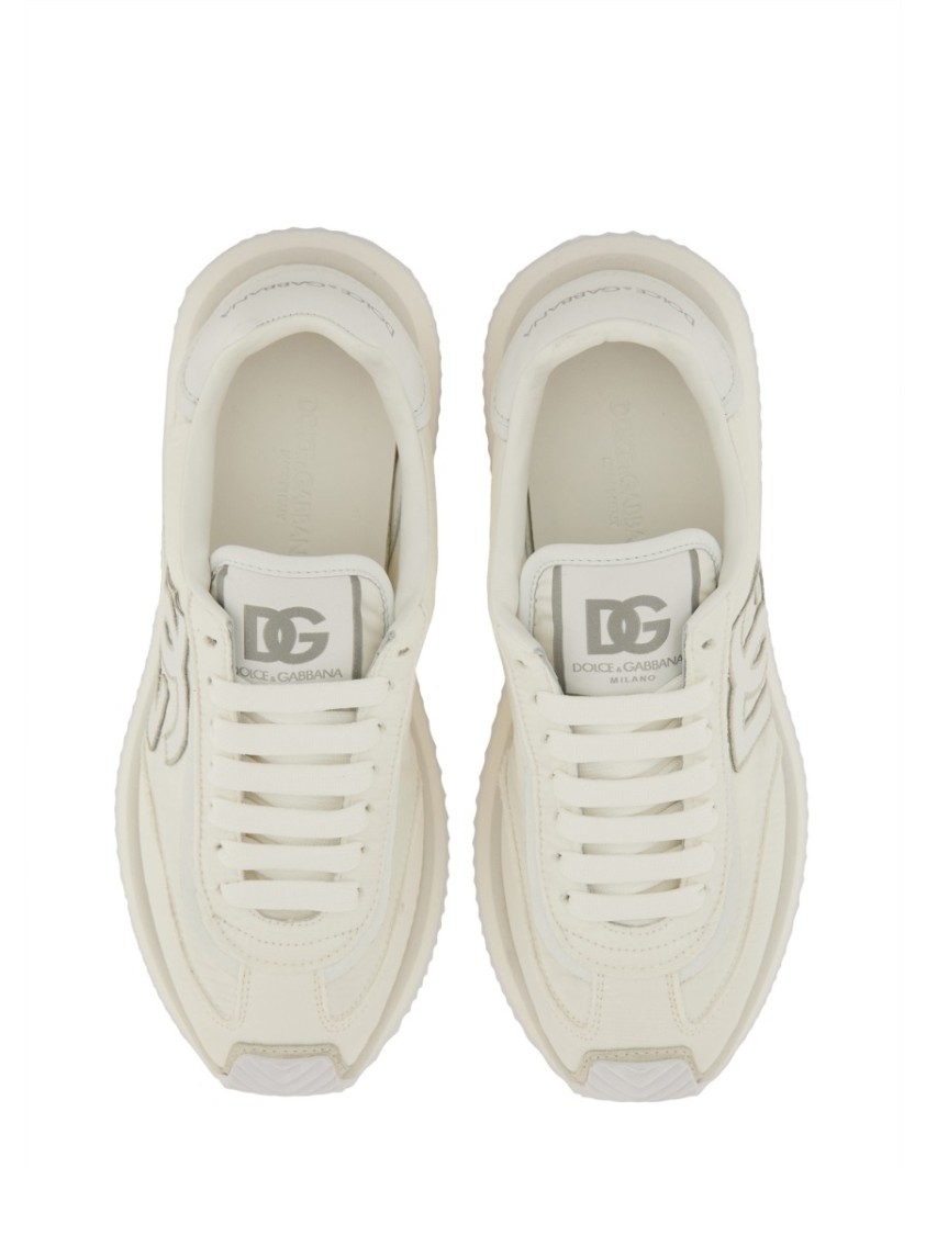 Dolce & Gabbana Dg Cushion Trainers In White
