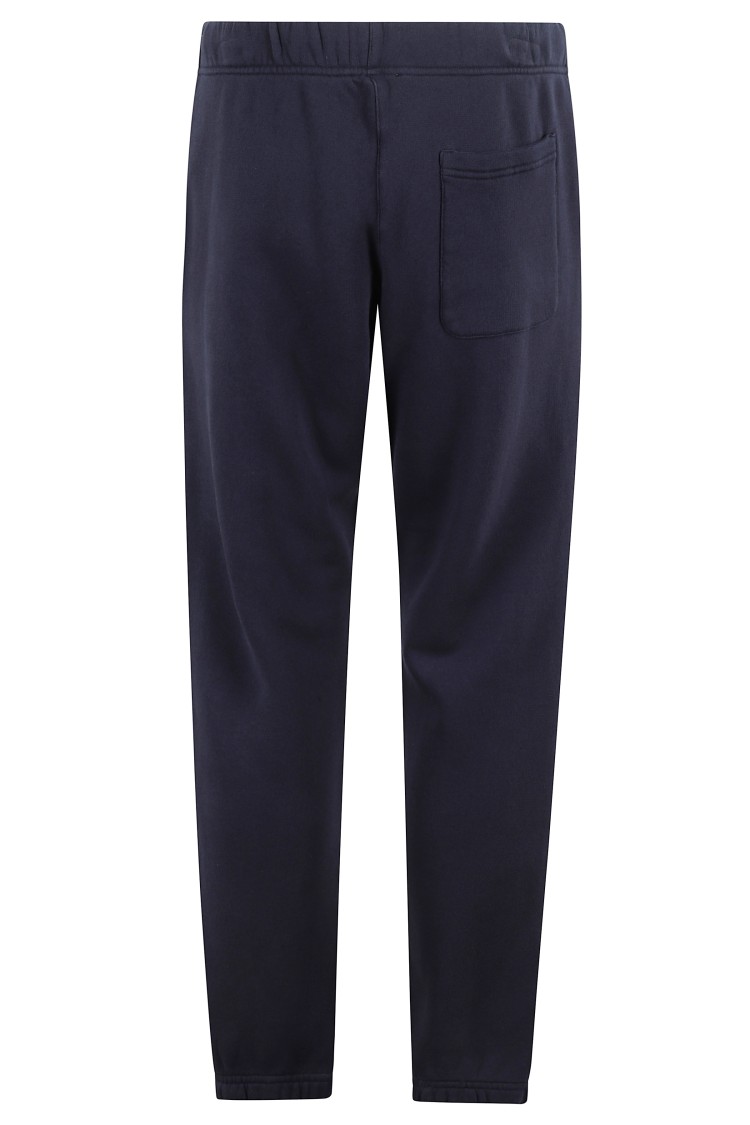Autry Cotton Joggers With Logo In Blue